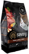Sucha karma dla kotów z wrażliwym układem trawiennym Savory Adult Cat Sensitive Digestion Fresh Lamb and Turkey ze świeżą jagnięciną i indykiem 400 g (30075) (4820232630075) - obraz 1