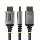 Кабель StarTech DisplayPort 2.1 1.5 м Black (DP21V-150C-DP80-CBL) - зображення 3