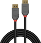 Kabel Lindy Anthra DisplayPort 1.2 7.5 m Black (4002888364850) - obraz 2