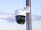 Камера видеонаблюдения уличная поворотная WiFi 355° 3MP с ночным видением для дома двора - изображение 3