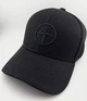 Бейсболка Котон з вишивкою STONE ISLAND Утеплена на флісі з вухами чорна L/XL (59-60 см) - зображення 2