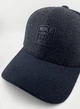 Мужская Зимняя Бейсболка Nike из Итальянской Шерсти с Ушами (Темно-Серая с Черным Козырьком) размер L/XL (59-60 см) - изображение 3