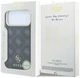 Панель Guess Peony 4G Small Logo MagSafe для Apple iPhone 18 Pro Max / Apple iPhone 17 Pro Max Black (3666339654115) - зображення 8