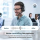 Беспроводная гарнитура COSMUSIS Trucker Bluetooth 5.0 с микрофоном для работы - изображение 6