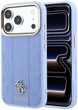Etui Guess Stripe Peony 4G Logo MagSafe do Apple iPhone 18 Pro Max / Apple iPhone 17 Pro Max Blue (3666339653279) - obraz 1