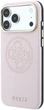 Панель Guess Perforated 4G Gold Logo MagSafe для Apple iPhone 18 Pro Max / Apple iPhone 17 Pro Max Pink (3666339652876) - зображення 4