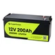 Аккумулятор LiFePO4 CyperOcean 12V 200Ah 2560Wh литий-железо-фосфатная батарея 12.8 В - изображение 4