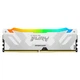 Модуль пам'яті для комп'ютера Kingston Fury (ex.HyperX) DDR5 16GB 7200 MHz Renegade RGB White XMP (KF572C38RWA-16) - зображення 1