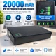 Джерело безперебійного живлення Mini UPS DC2018P 20000 mAh 18W для роутера та ONU, 5V/9V/12V, USB, PoE 15V/24V - зображення 3