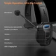 Беспроводная Bluetooth-гарнитура LEVN с микрофоном с функцией шумоподавления на основе искусственного интеллекта - изображение 5