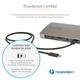 Док-станция StarTech Thunderbolt 4 Dock 96W PD (TB4CDOCKUE) Grey - изображение 7