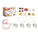 Игровой набор посуды и продуктов Dream Kitchen 28 предметов 503-2 Розовый 73571 - изображение 3