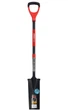 Лопата Strend Pro Premium RedShark, вузька, для дренажу, зі склопластиковою ручкою, довжина 1280 мм - зображення 3
