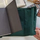 Обкладинка для книги, розмір Л, для книг висотою до 24 см, з водонепроникної тканини, обкладинка для паперової книги - зображення 4