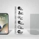 Гидрогелевая пленка на внешний дисплей смартфона ArmorStandart Anti-spy Apple iPhone Duo (ARM94236) - изображение 2