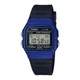 Наручний електронний годинник Casio F-91WM-2A синій - зображення 1