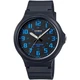 Чоловічий годинник Casio MW-240-2B чорний циферблат - зображення 1