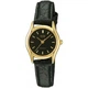 Жіночий годинник Casio LTP-1094Q-1A чорний циферблат - зображення 1