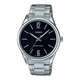 Мужские часы Casio MTP-V005D-1B чёрный циферблат - изображение 1