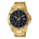 Чоловічий годинник Casio MTP-VD01G-1C чорний циферблат - зображення 1
