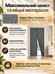 Теплоізоляційна штора на магнітах на двері 90х210 см Сірий (THERMAL-90x210GREY) - изображение 2