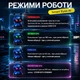 Автомобильный ароматизатор робот Синий пахучка для авто многоразовый освежитель воздуха в машину - изображение 4