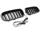Ноздри решетка радиатора M-Look LED чёрный глянец для BMW X6 F16 2014-2019 гг - изображение 6