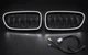 Ноздри решетка радиатора M-Look LED (чёрный глянец) для BMW 5 серия F10/F11 2010–2016 гг - изображение 1