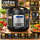 Мультиварка Rotex RMC506-CB Excellence 5 л 900 Вт 30 программ с керамической чашей - изображение 1