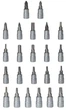 Набор инструментов Alloid Base 1/2" и 1/4" 6-гранный, 94 предмета (NG-1094BS) - изображение 4