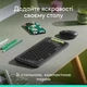 Комплект Logitech POP Icon Combo Bluetooth UA Graphite (920-013156) - зображення 2