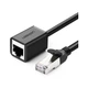 Патч-корд 5m F/UTP cat 6 RJ-45 extension black Ugreen (U_11283) - изображение 1