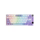 Клавиатура Ajazz AK820 Pro Flying Fish Switch Purple RGB USB/Wireless/Bluetooth UA Purple (AK820PRO-FF-PWB) - изображение 2