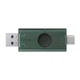 Флеш-накопитель USB3.2 128GB Type-C Kingston DataTraveler Duo Green (DTDEG2/128GB) - изображение 2