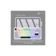 Клавиатура Ajazz AK820 MAX PLUS Daydream Switch RGB Wireless/Bluetooth/USB White (AK820MAX-DD-BWD) - изображение 4