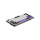 Клавиатура Hator Hellyberry Mechanical Linear RGB USB UA White/Violet (HK75) - изображение 4