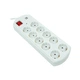 Сетевой фильтр питания PowerPlant 10м, 10 розеток, USB, євро, 100% мідь (YS-N6065/10) (EX610563) - изображение 1