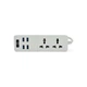 Сетевой фильтр питания Voltronic TВ-Т07, 2роз, 4*USB White (ТВ-Т07-White) - изображение 1