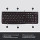 Клавіатура Logitech K120 Ukr (920-002643) - зображення 6