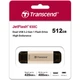 USB флеш накопитель Transcend 512GB JetFlash 930C Gold-Black USB 3.2/Type-C (TS512GJF930C) - изображение 8