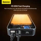 Пускозарядное устройство (компрессор) Baseus Super Energy Pro 2в1 12V 16000mAh 1600A с функцией Павербанка 65W 5V/3A и LED фонариком Черный (CGNL070001) - изображение 10