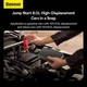 Пускозарядное устройство (компрессор) Baseus Super Energy Pro 2в1 12V 16000mAh 1600A с функцией Павербанка 65W 5V/3A и LED фонариком Черный (CGNL070001) - изображение 11
