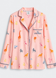 Пижамная рубашка Primark boyfriend pyjamas long sleeve XS для дома и сна Оранжевый (10330) - изображение 5