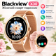 Смарт-часы женские Blackview X30 Gold (разговор, тонометр, пульсоксиметр) - изображение 1