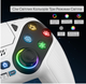 Геймпад беспроводной Gamrombo для PS5, PS5 Pro, PS5 Slim и ПК, контроллер с двойной вибрацией, Turbo/Macro, 6-осевым гироскопом, - изображение 6