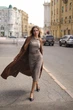 Плащ Lipar на запах довгий 40 Кемел 6324 - зображення 2