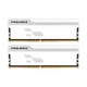 Пам'ять 16Gb x 2 (32Gb Kit) DDR5, 5600 MHz, Prologix Onyx, White, 38-44-44-90, 1.35V, з радіатором (PRO32GB5600YW5K) - изображение 1
