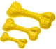 Іграшка для собак Comfy Dental Bone Pineapple 12.5 см Жовта (5905546336758) - зображення 2