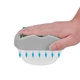 Диспенсер дозатор для миючого засобу з губкою Soap Pump натискний диспенсер для миючого сірий - зображення 2