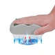 Диспенсер дозатор для миючого засобу з губкою Soap Pump натискний диспенсер для миючого сірий - зображення 3
